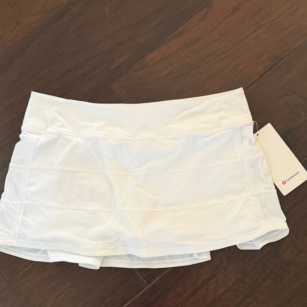 lululemon athletica Women's White Skort size 10